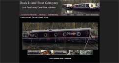 Desktop Screenshot of lancastercanalboathire.com